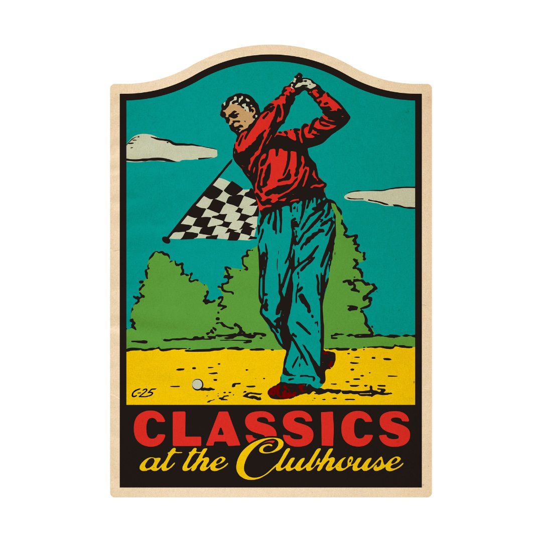 Classics at the Clubhouse Stickers & Window Clings