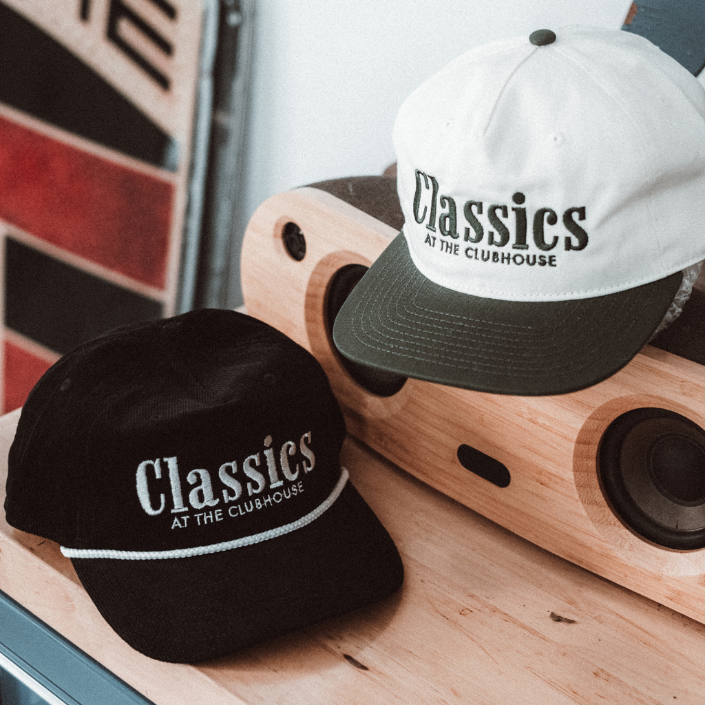 Classics at the Clubhouse Black Rope Cap