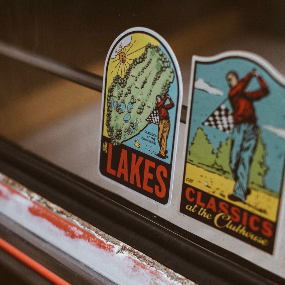 Classics at the Clubhouse Stickers & Window Clings